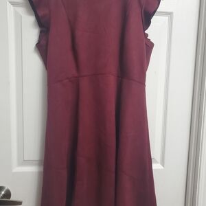 Abs Collection Elegant Burgundy Dress - NWT - SIZE 10